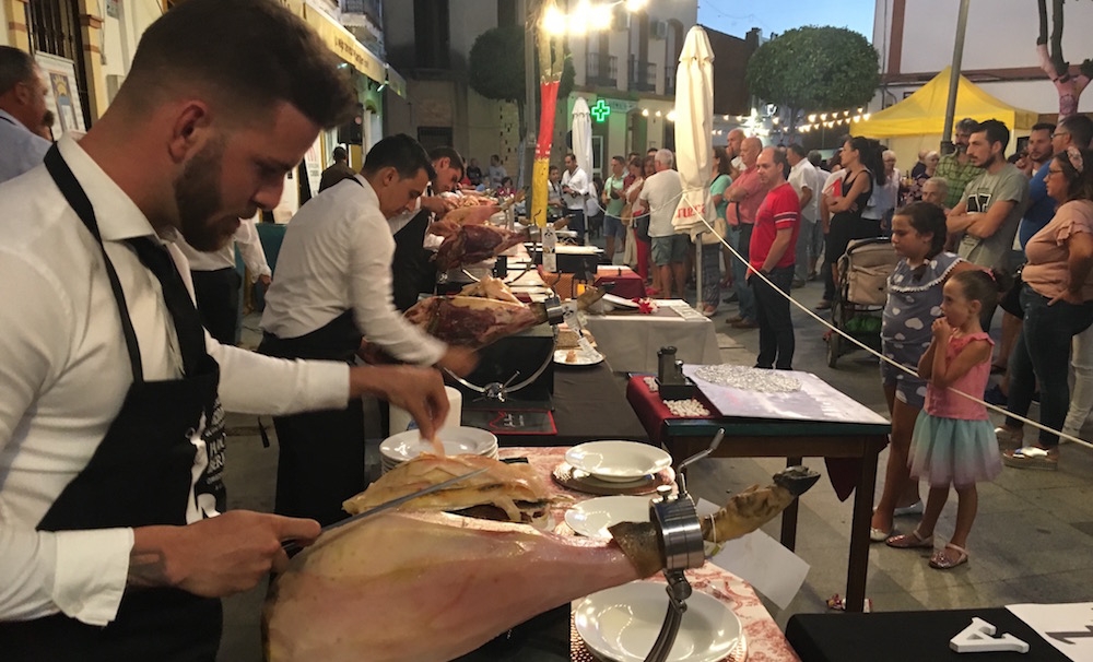 8º Concurso Nacional de Cortadores de Jamon Iberico en Nerva
